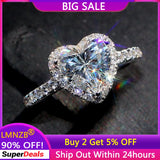 Allergy Tibetan Silver Heart Love Ring for Women