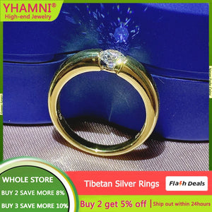 0.5CT Zirconia Wedding Band for Women Men