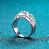 Men Cubic Zirconia Ring - Noble Accessories - JZ004