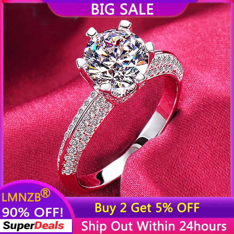 Promise Ring Tibetan Silver with 2.0ct Zirconia CZ Zircon