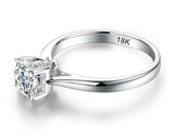 Tibetan Silver Ring 8mm CZ Wedding Band Jewelry