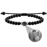 Customizable PhotosProjection Bracelets Family Gift With Couple Memorial Jewelry