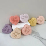 Letter & Feet Shaped Silicone Soap Mold