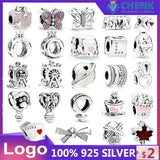 Logo Charms Silver 925 Pendant For Women Jewelry Making