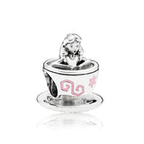 Logo Charms Silver 925 Pendant For Women Jewelry Making