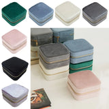 Mirror Jewelry Organizer Earrings Ring Holder Case Display Box
