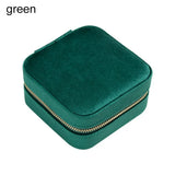 Mirror Jewelry Organizer Earrings Ring Holder Case Display Box