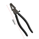 Flat Nose Wire Drawing Pliers with Screws