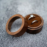 Rustic Ring Bearer Box Wooden Jewelry Organizer