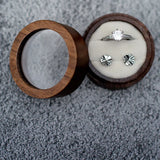 Rustic Ring Bearer Box Wooden Jewelry Organizer