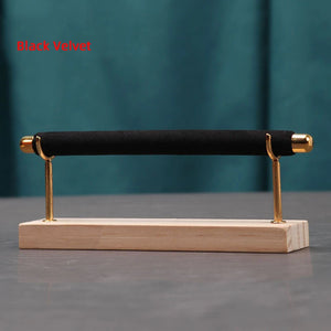 Wolden Base Velvet Rings Organizer Holder Jewelry Display Stand