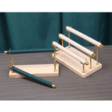 Wolden Base Velvet Rings Organizer Holder Jewelry Display Stand