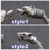 Wolf Head Bracelet Viking Bracelet Teen Wristband Cuff Bracelets
