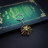 Wolf Geralt Yennefer Cirilla Keychain Sword Key Chain Game Accessories