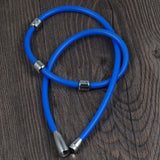 Wollet Jewelry 55cm Health Care Magnet Silicone Necklace for Women