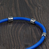 Wollet Jewelry 55cm Health Care Magnet Silicone Necklace for Women
