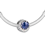 Moon & Night Sky Charm for European Bracelets - 925 Silver Beads