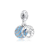 925 Silver Beads Princess & Nokk Dangle Charm European Bracelets