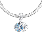 925 Silver Beads Princess & Nokk Dangle Charm European Bracelets