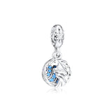 925 Silver Beads Princess & Nokk Dangle Charm European Bracelets