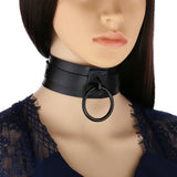 Punk Choker Collar Necklace Rivets Gothic Femme Jewelry