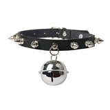 Woman Punk Choker Collar Necklace Goth Rivets Choker Necklace