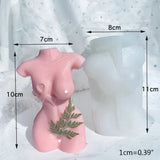 DIY Woman Body Candle Mold for Soy Wax Candles