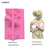 Woman Body Silicone Mold for Candle Making Home Decor