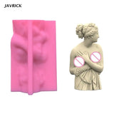 Woman Body Silicone Mold for Candle Making Home Decor