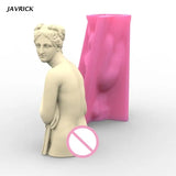 Woman Body Silicone Mold for Candle Making Home Decor