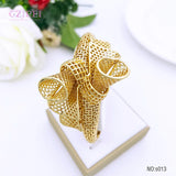 18K Plated Copper Bangle Bracelet Wedding Gift