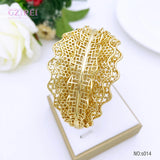 18K Plated Copper Bangle Bracelet Wedding Gift