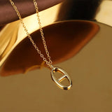 925 Silver Handcuffs Necklace Pendant Choker Jewelry