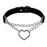 Retro Punk Collar Necklace Rivets Choker Party Gothic Jewelry