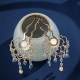 Chinese Style Retro Headwear Set Tassel Hair Pins Hanfu Hair Accessories
