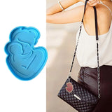 Woman Holding Baby Keychain Mold Silicone Mould