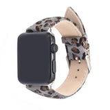 Leopard Print Real Horse Hair Watchband Bracelet