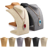 Woman Rope Mannequin Bust Jewelry Display Stand Shelf Holder