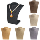 Woman Rope Mannequin Bust Jewelry Display Stand Shelf Holder Necklace Bust Stand