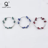 Pearl Wire Bangles Stainless Steel Cable Wire