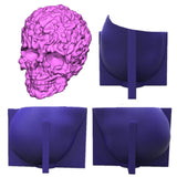 Skull Shape Mold Keychain Resin Epoxy Craft for DIY Ornament Jewelry Candles