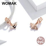 Bee Charm Pendant 925 Sterling Silver Jewelry DIY