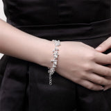 925 Sterling Silver Bracelets Smooth Grapes Beads Bracelet For Girls