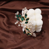 Retro Hair Forks with Color-preserving Rhinestones for Cheongsam Dress