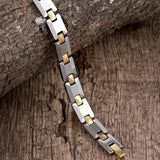Magnetic Therapy Health Bracelet Titanium Steel Men's Bracelet