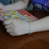 925 Silver Heart-shaped Bracelet for Women, Fine Jewelry Gift