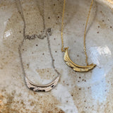 925 Sterling Silver Leaves Pendant Sideway Leaf Necklace