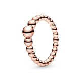 925 Sterling Silver Rose Crystal Heart Ring for Women