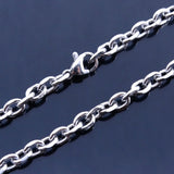 Women's Vintage O-Shaped Stainless Steel Anklet, 9/10/11 Inches