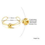 Women Bangle Bracelet Stainless Steel Hollow Style Pulseiras Bijoux